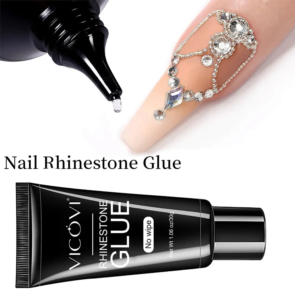 MAFANAILS Strong Adhesive Nail Glue – Press-On Tips & Rhinestone Glue