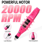 Portable Electric Nail Drill Set – USB Manicure & Pedicure Filing Machine with Bits