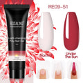 ROSALIND Glitter Sequin Poly Nail Gel – Quick Extension Crystal Builder Gel