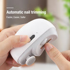 3-in-1 Electric Nail Clipper – Automatic Trimmer, Grinder & Polisher