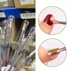 Double-Ended Stainless Steel Cuticle Pusher – Dead Skin & Gel Remover