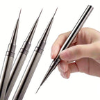 FUMOSIK Nail Art Liner Brushes – Hand-Painted Drawing Pens for Acrylic & UV Gel