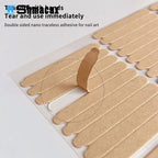 Shmacax Transparent Double-Sided Nail Adhesive Tape – Display Stand & Practice Tool