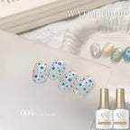 MIANEL No-Wipe Water Droplet Top Coat Set – Clear 3D Crystal Finish