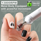 2-in-1 Nail File & UV/LED Curing Pen – Rechargeable Portable Drill and Lamp