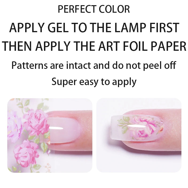 Perfect Color Nail Foil Glue Gel – UV Foil Transfer Adhesive, 12ml