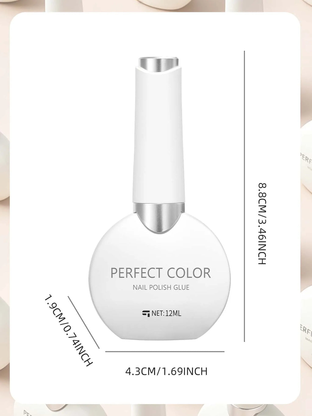 PERFECT COLOR Non-Stick Matte Top Coat – Anti-Stick No-Wipe Velvet Finish