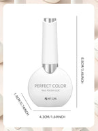 PERFECT COLOR Non-Stick Matte Top Coat – Anti-Stick No-Wipe Velvet Finish