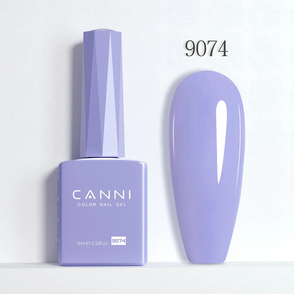 CANNI 9ml Gel Nail Polish 144Colors HEMA/TPO FREE Gorgeous Color Full Coverage Soak Off UV LED Semi Permanent Gel Varnish  Nails