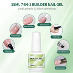 Nailpop 7-in-1 Builder Gel – Strengthener & Extension Gel, 15ml