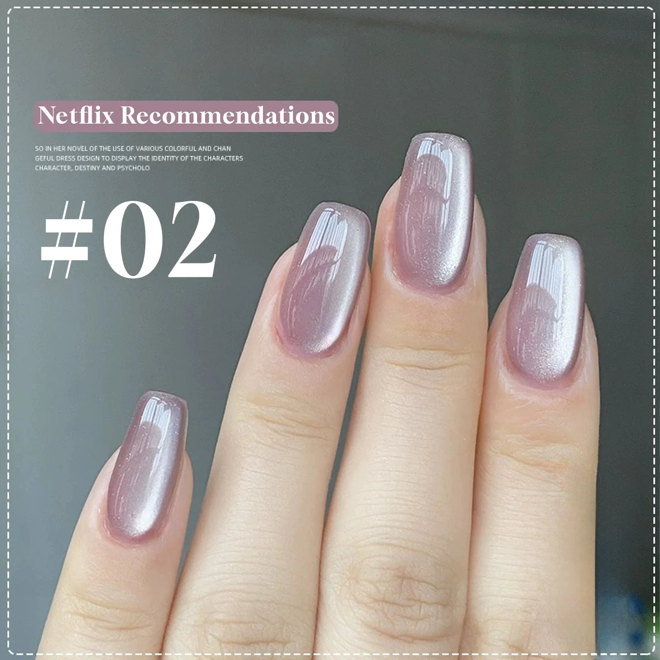 1-16PCS White Moonlight Glass Bead Nail Cat's Eye Gel Magnetic Satin Gel Polish 16-Colors Soak Off Glitter Manicure Varnish