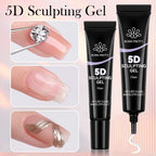 BORN PRETTY Clear 5D Sculpting Gel – Embossing & Carving Nail Art Gel