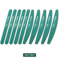 Nailpop 10pcs Nail Files 100/180 Grit Double-Sided Grinding Buffers For Gel Polishing And Trimming Nails Achieve Perfect Nails