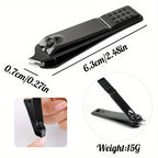 Sharp Edge Stainless Steel Nail Clippers – Fingernail & Toenail Cutter