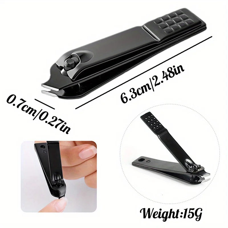 Sharp Edge Stainless Steel Nail Clippers – Fingernail & Toenail Cutter