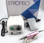 STRONG 210/207B Professional Electric Nail Drill – 65W Milling Machine for Manicure & Pedicure