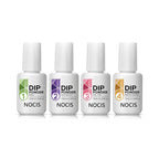 Dip Powder Liquid Set – Activator, Base, Top Coat & Brush Saver, 4 Pieces