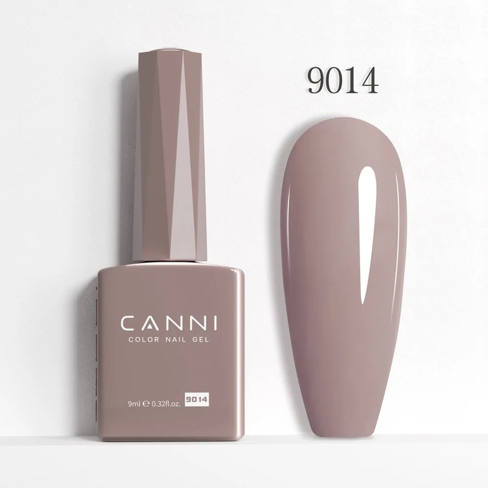 CANNI 9ml Gel Nail Polish 144Colors HEMA/TPO FREE Gorgeous Color Full Coverage Soak Off UV LED Semi Permanent Gel Varnish  Nails