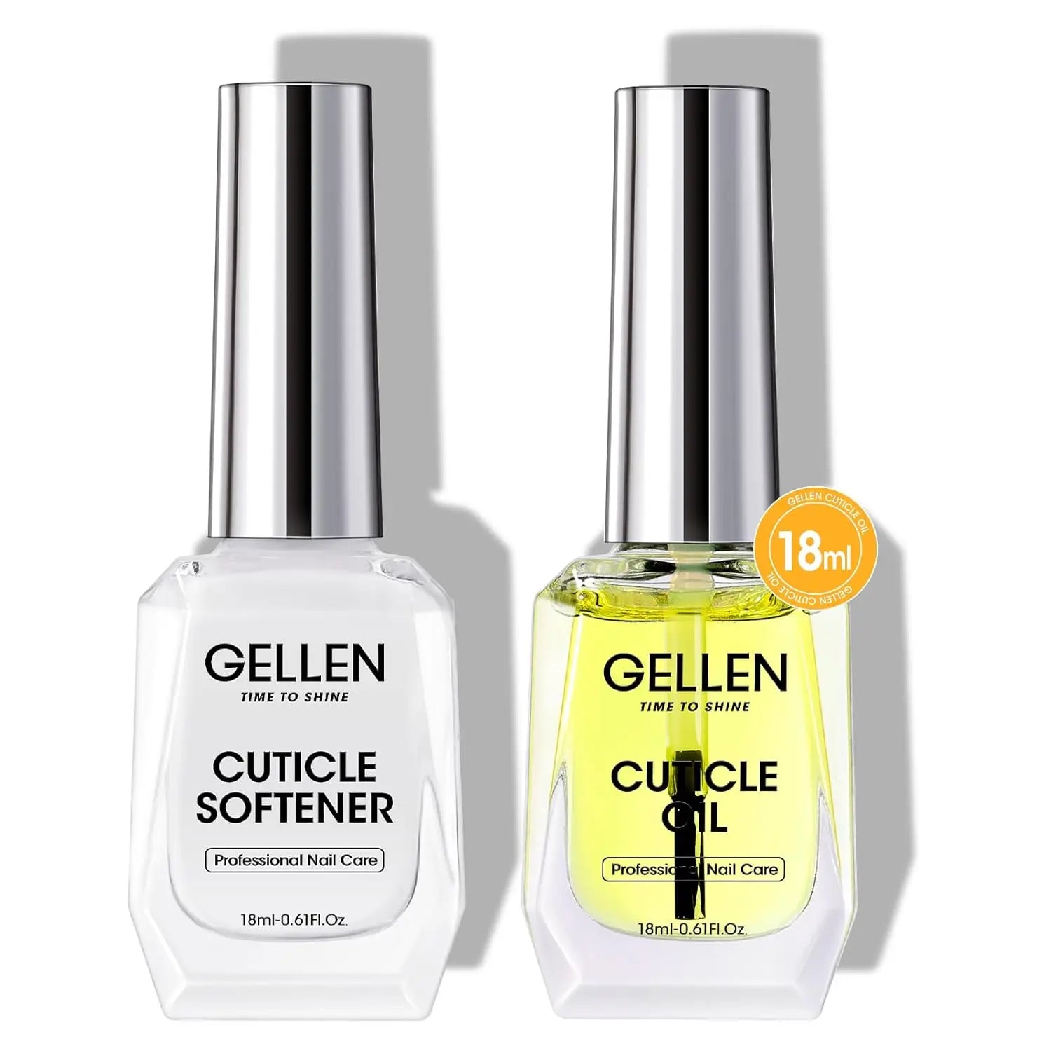 GELLEN 18ml 4In1 Nail Glue Gel Prep Dehydrator Kit for False Acrylic Press on Nails Soak Off LED UV Light Cure Manicure Supplies