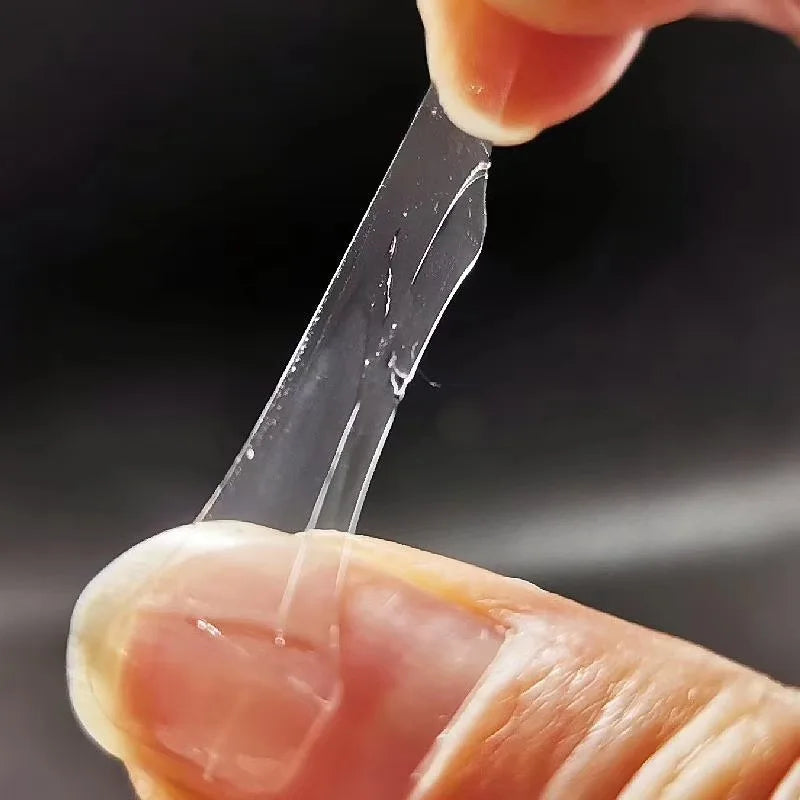 MingLee Clear Double-Sided Nail Adhesive Tape – Jelly Gel Pads, 240pcs