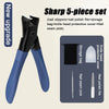 5PCS Blue