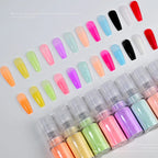 Nail Art Gradient Spray Powder – Instant Ombré Effect, 12 Styles