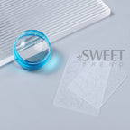 Silicone Nail Art Stamping Kit – French Design Stamper & Scraper