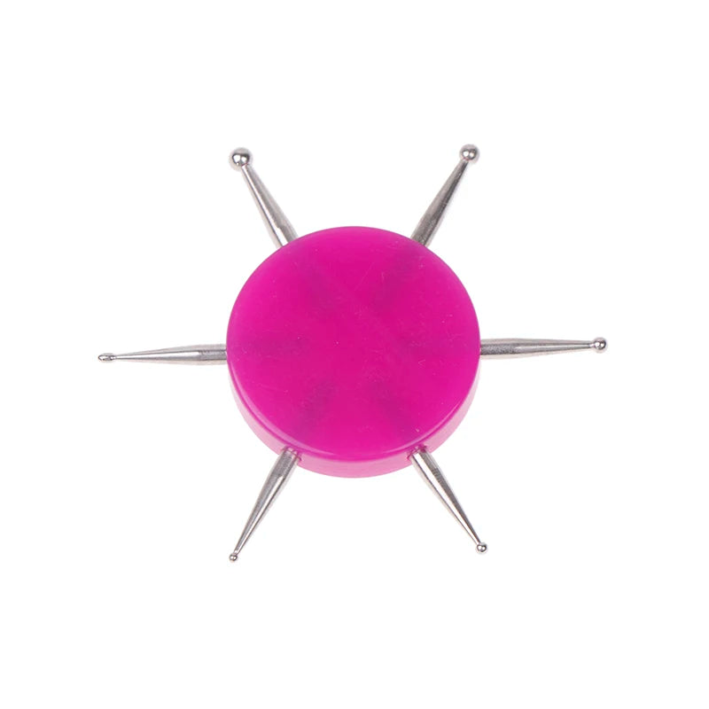 JCSYFAC 6-in-1 Circular Nail Dotting Tool – Acrylic Dot Painting Pen