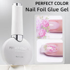 Perfect Color Nail Foil Glue Gel – UV Foil Transfer Adhesive, 12ml