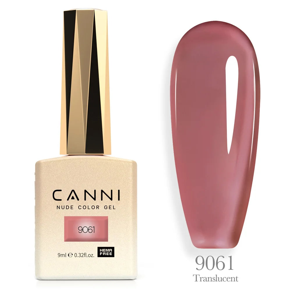 9ml CANNI Venalisa Hema Free Semi Permanent Nail Gel Polish Full Coverage Color Gel Varnish Long Lasting Diamond Tempered Top