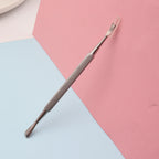 Double-Ended Stainless Steel Cuticle Pusher & Dead Skin Scraper