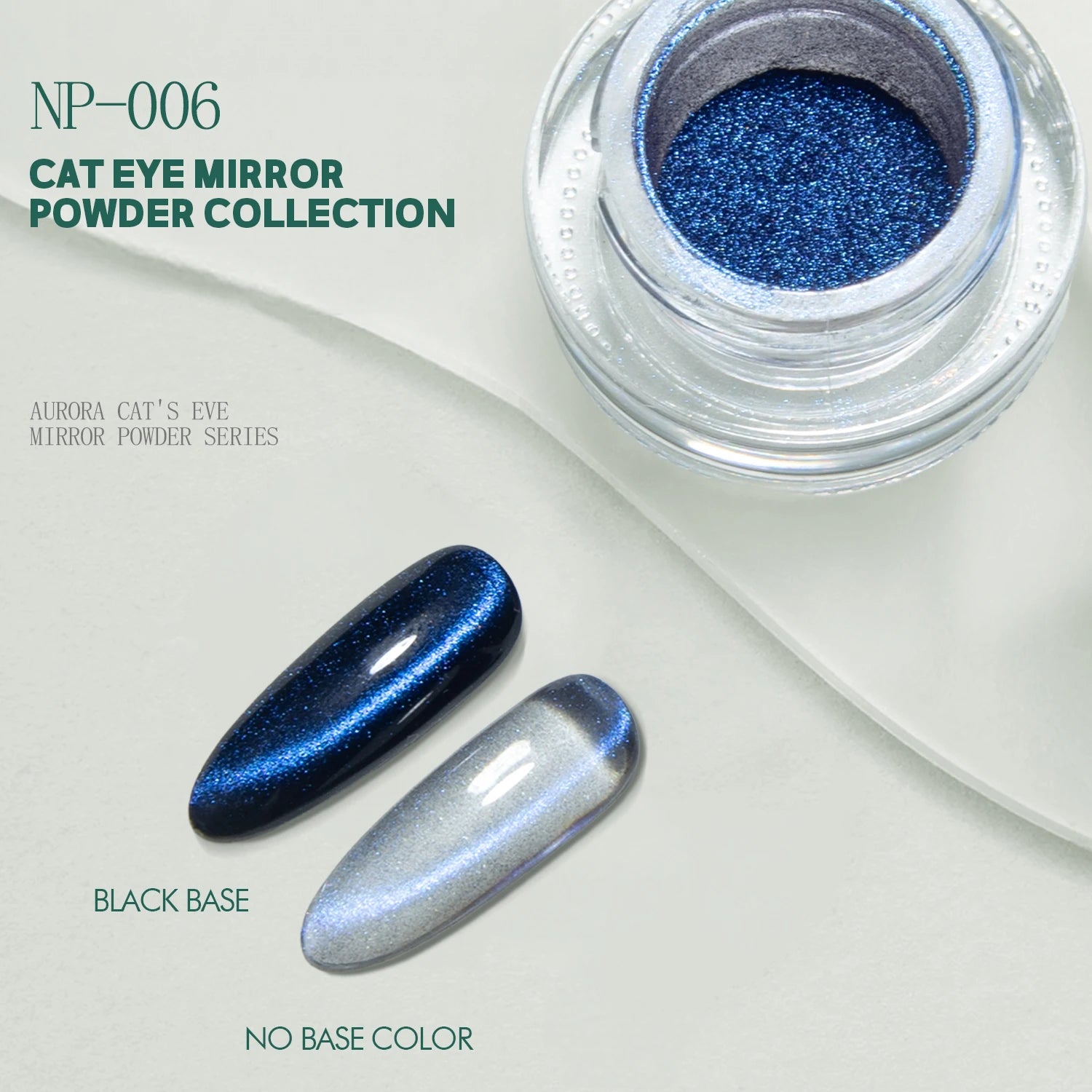 Nailpop  Metallic Cat Eye Nail Powder 10 Colors Magnetic Changing Glitter DIY Nail Art Decoration Glitter Nail Accessories 0.3g