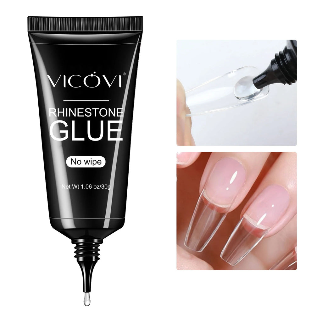 MAFANAILS Strong Adhesive Nail Glue – Press-On Tips & Rhinestone Glue