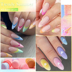 FTMY Bright & Vibrant Gel Nail Polish – 20 Colors, Spring & Summer UV/LED Gel