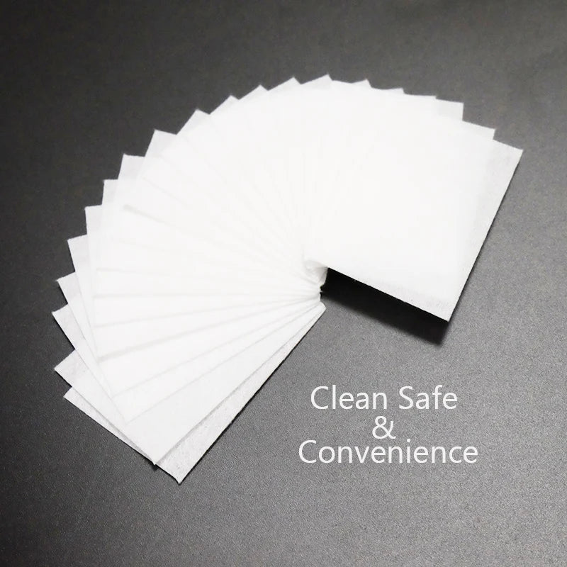 Lint-Free Cotton Nail Wipes – Gel & Acrylic Polish Remover Pads