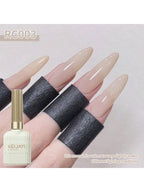 Ice Pink Gel Nail Polish Set – 6 Pieces, Soak-Off UV/LED Summer Colors