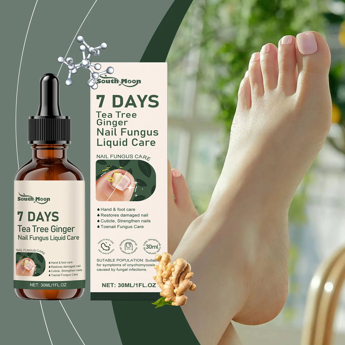 7-Day Nail Strengthening Oil – Care Oil for Uneven & Discolored Nails, 30ml