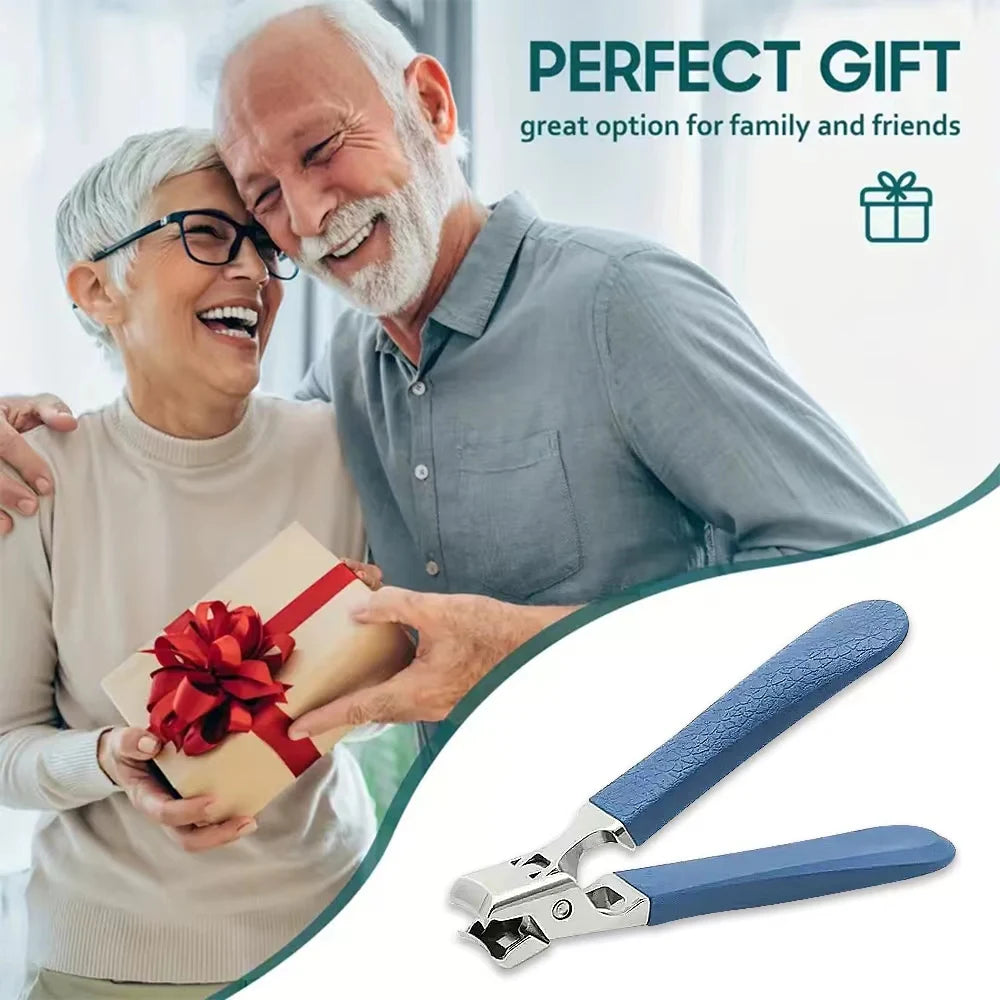 Stainless Steel Nail Clipper with Anti-Splash Cover – Sharp Trimmer, Concave Blade