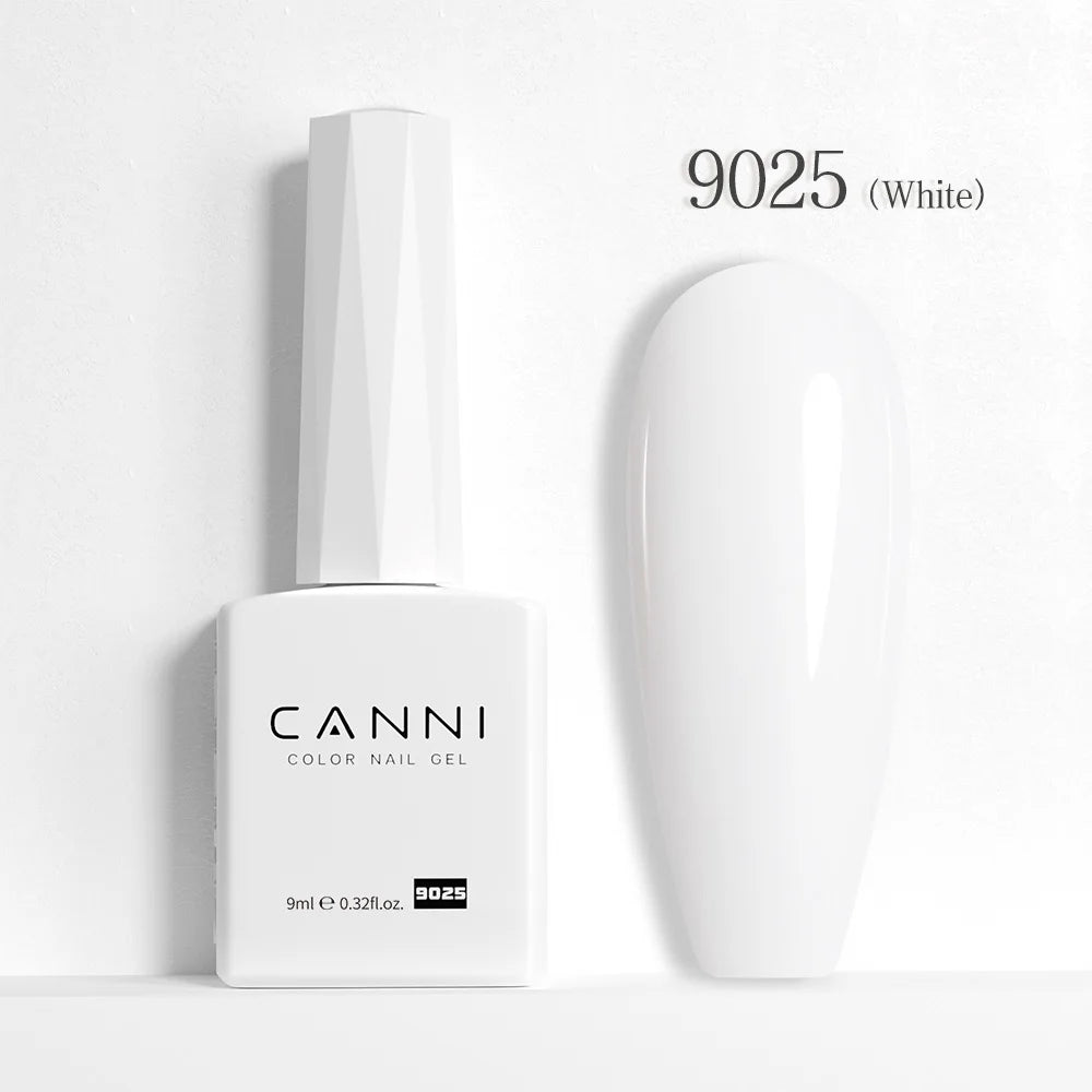 CANNI 9ml Gel Nail Polish 144Colors HEMA/TPO FREE Gorgeous Color Full Coverage Soak Off UV LED Semi Permanent Gel Varnish  Nails
