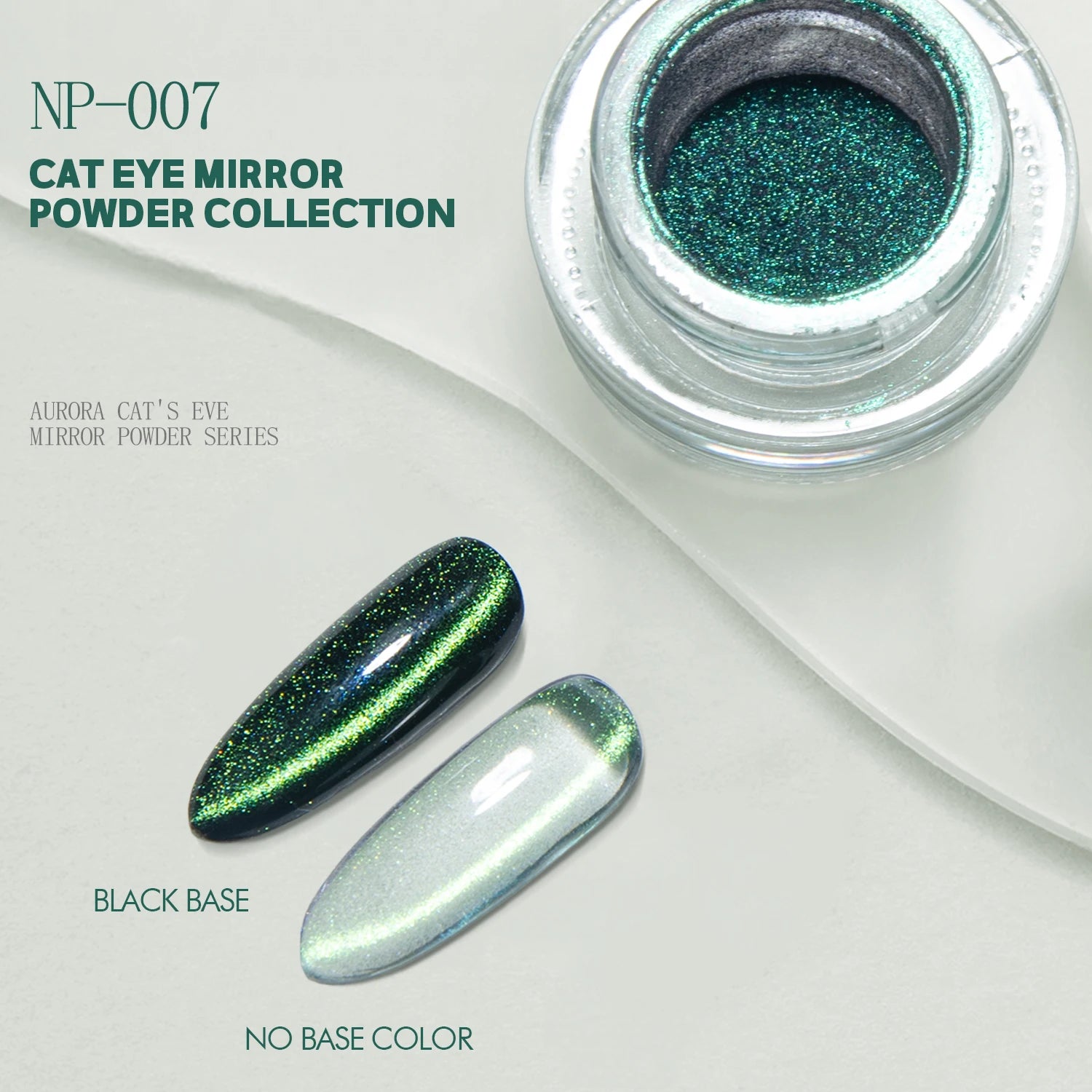 Nailpop  Metallic Cat Eye Nail Powder 10 Colors Magnetic Changing Glitter DIY Nail Art Decoration Glitter Nail Accessories 0.3g