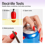 CHUNSHU HEMA-Free Rubber Base Gel – No-Wipe Top Coat, Ultra Shiny 18ml
