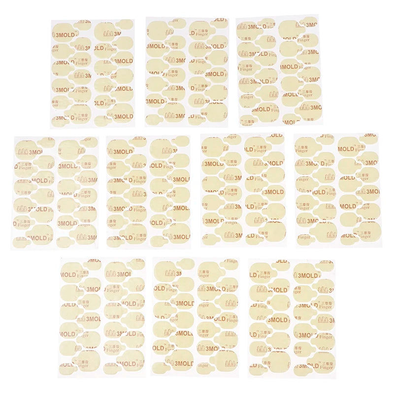 Clear Jelly Gel Pad Double-Sided Nail Tape – Strong Hold Press-On Adhesive, 240pcs