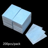 200pcs pack blue