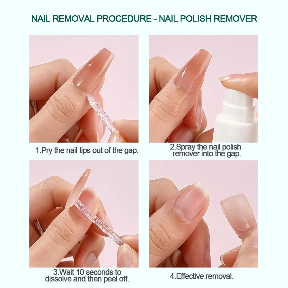 Nailpop UV Cured Nail Adhesive Tabs – Super Sticky Jelly Glue Tabs, 240pcs