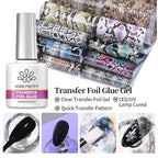 BORN PRETTY Gel Polish Line – Transfer Foil Glue, Top Coat & Base Gel