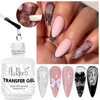 AWStorG Nail Foil Transfer Gel – UV Adhesive for Foil Stickers, 15ml