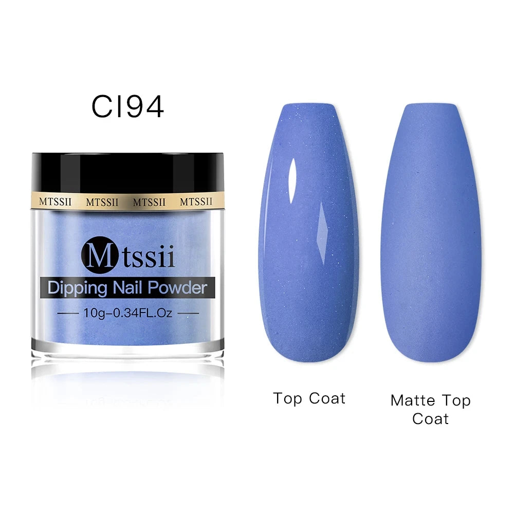 Mtssii 5g/10g Dipping Nail Powder Natural Dry For Manicure Nails Accessories No Need Lamp Cure Acrylic Powder Dipping System