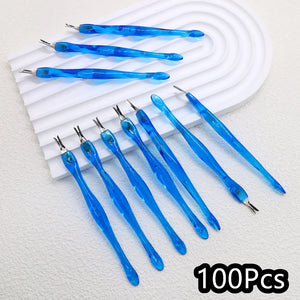 100Pcs Blue