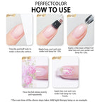 Perfect Color Nail Foil Glue Gel – UV Foil Transfer Adhesive, 12ml
