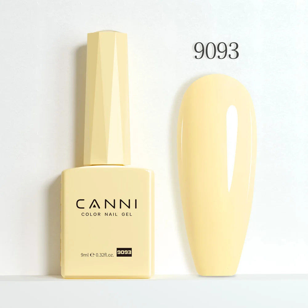 CANNI 9ml Gel Nail Polish 144Colors HEMA/TPO FREE Gorgeous Color Full Coverage Soak Off UV LED Semi Permanent Gel Varnish  Nails